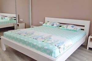 Апарт-отель Мост Сити Апарт Отель. Апартаменты двухместный Sky (1 спальня) + до 2 детей за дополнительную стоимость 5