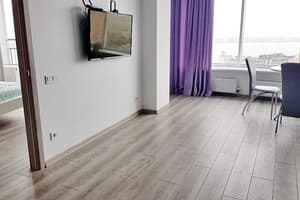 Апарт-отель Мост Сити Апарт Отель. Апартаменты двухместный Sky (1 спальня) + до 2 детей за дополнительную стоимость 10