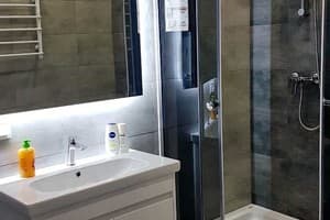 Апарт-отель Мост Сити Апарт Отель. Апартаменты двухместный Sky (1 спальня) + до 2 детей за дополнительную стоимость 9