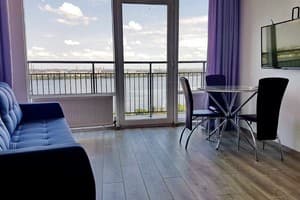 Апарт-отель Мост Сити Апарт Отель. Апартаменты двухместный Sky (1 спальня) + до 2 детей за дополнительную стоимость 1