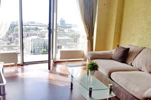 Апарт-отель Мост Сити Апарт Отель. Делюкс двухместный №77 (1 спальня) + 2 детей за дополнительную стоимость 5