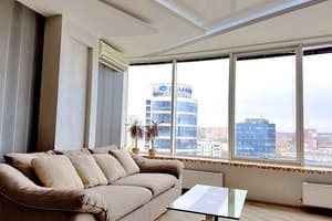 Апарт-отель Мост Сити Апарт Отель. Люкс двухместный  Носорог с 1 спальней + 2 детей за дополнительную стоимость 16